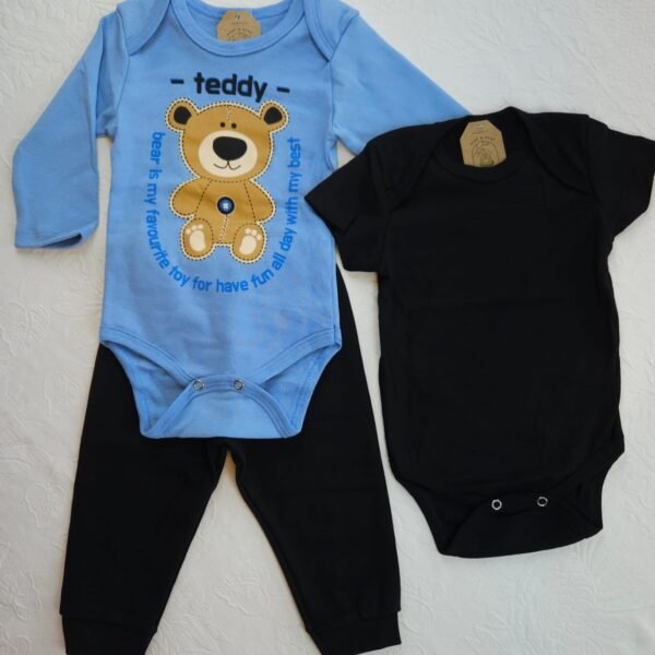 Conjunto Menino Teddy 3 peças  - M